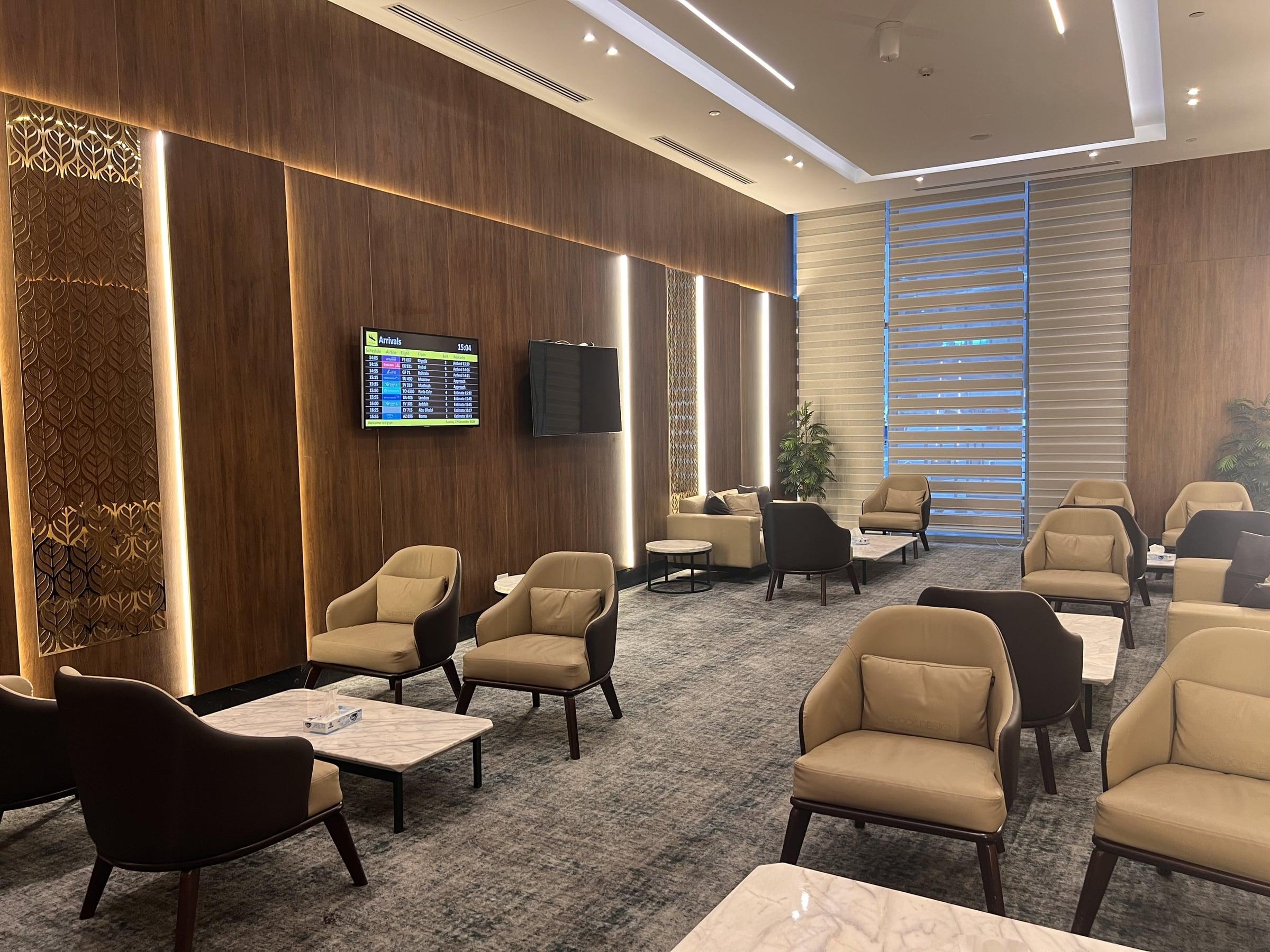 VIP Lounges, Terminals 1, 2 & 3, Cairo International Airport (view 2)